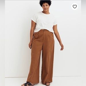 Madewell’s Harlow pant in Acorn, worn once!!